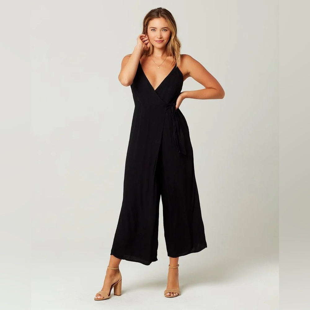 L*Space - Come Together Jumpsuit in Black Size Small Petite